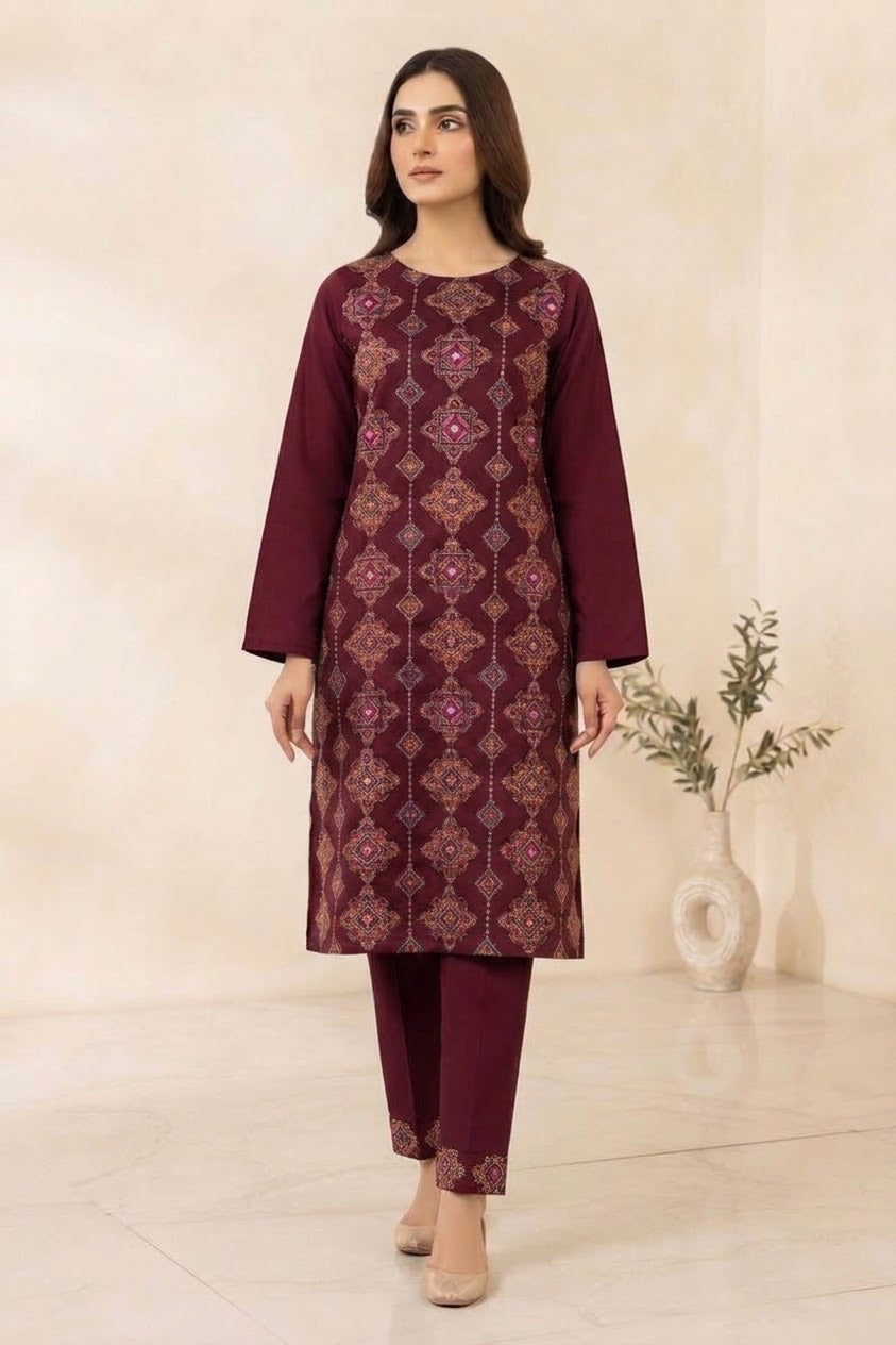 Bareeze Embroidered Karandi Unstitched ST 2pc