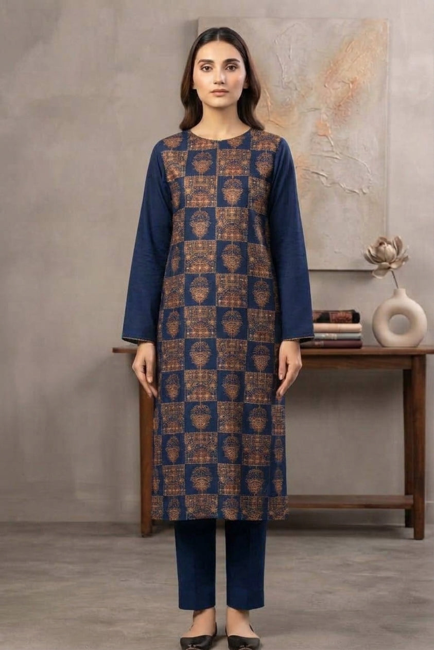 Bareeze Embroidered Karandi Unstitched ST 2pc