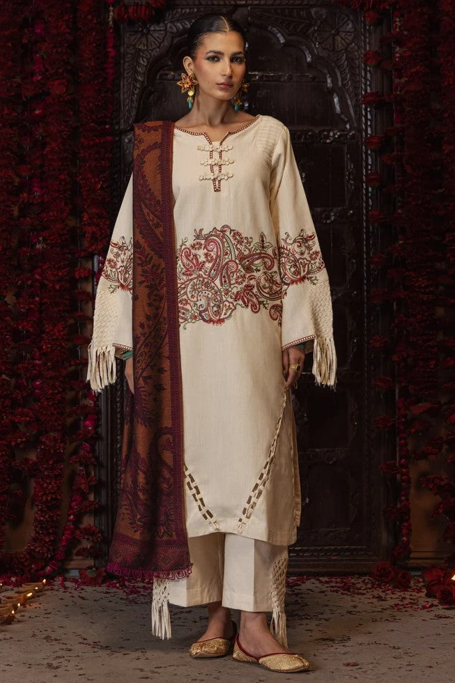 Parishay Deewan-e-Khass Luxury Khaddar 3pc