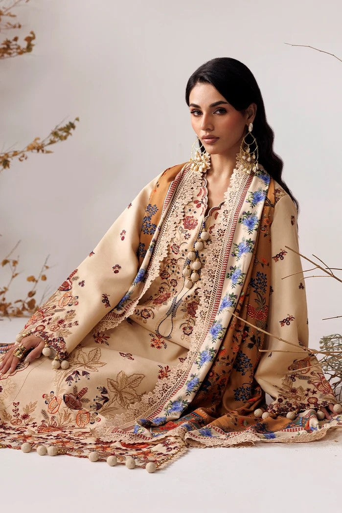 Naqsh Allure Unstitch Luxury Embroidered Karandi 3pc