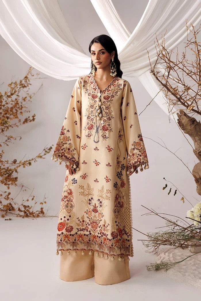 Naqsh Allure Unstitch Luxury Embroidered Karandi 3pc