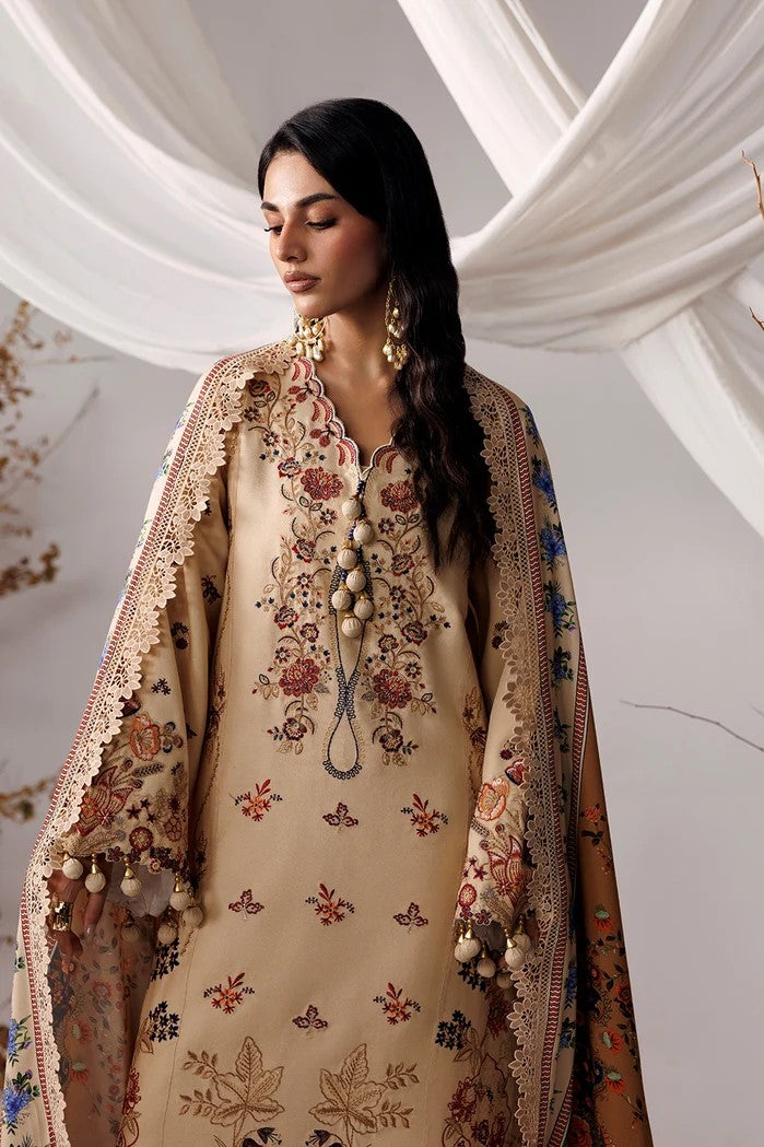 Naqsh Allure Unstitch Luxury Embroidered Karandi 3pc