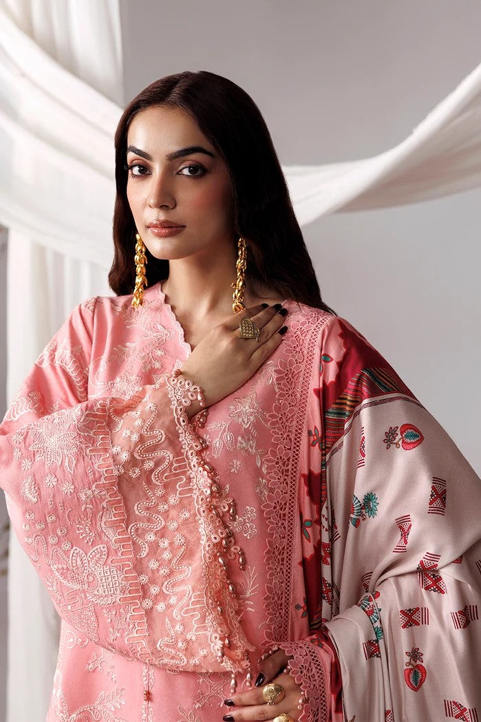 Naqsh Allure Unstitch Luxury Embroidered Karandi 3pc