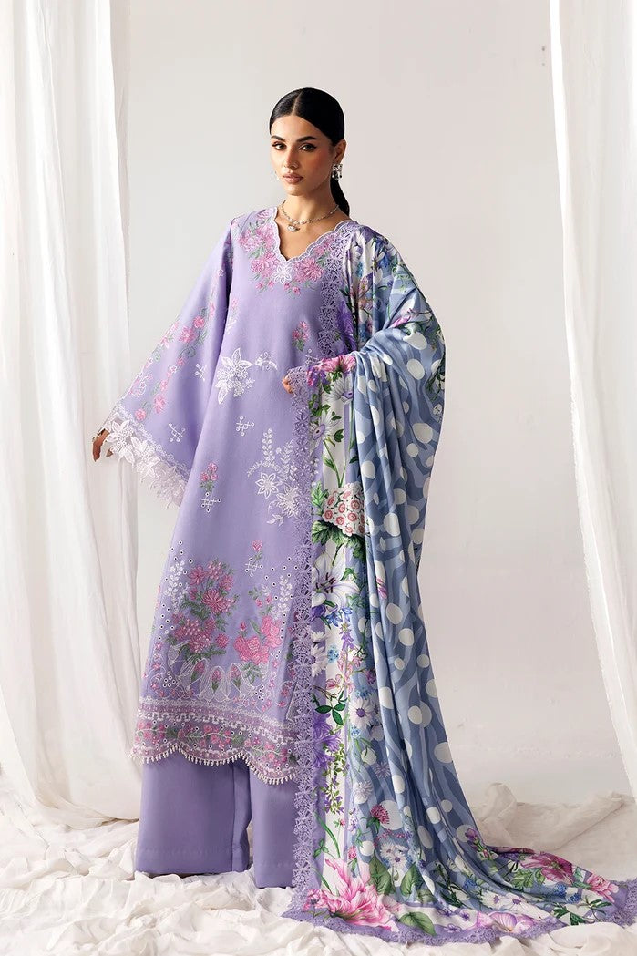 Naqsh Allure Unstitch Luxury Embroidered Karandi 3pc