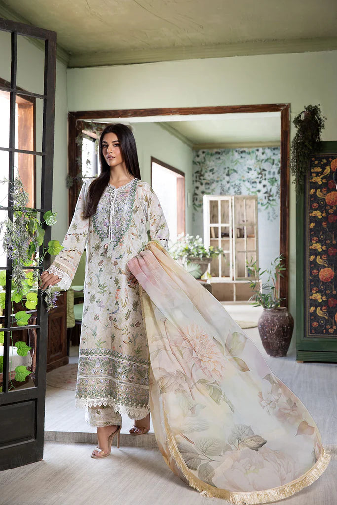 Sobia Nazir Embroidered Luxury Lawn 3pc