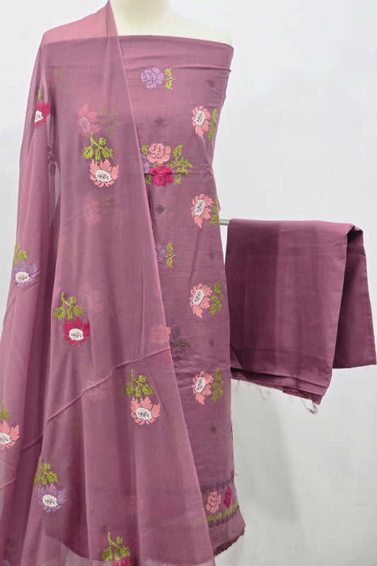 Bareeze Embroidered Lawn 3Pc