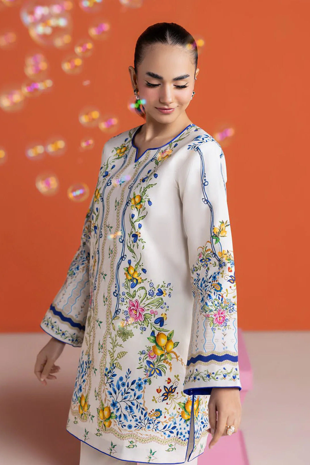 RajBari Amal Unstitched Printed Lawn ST 2pc