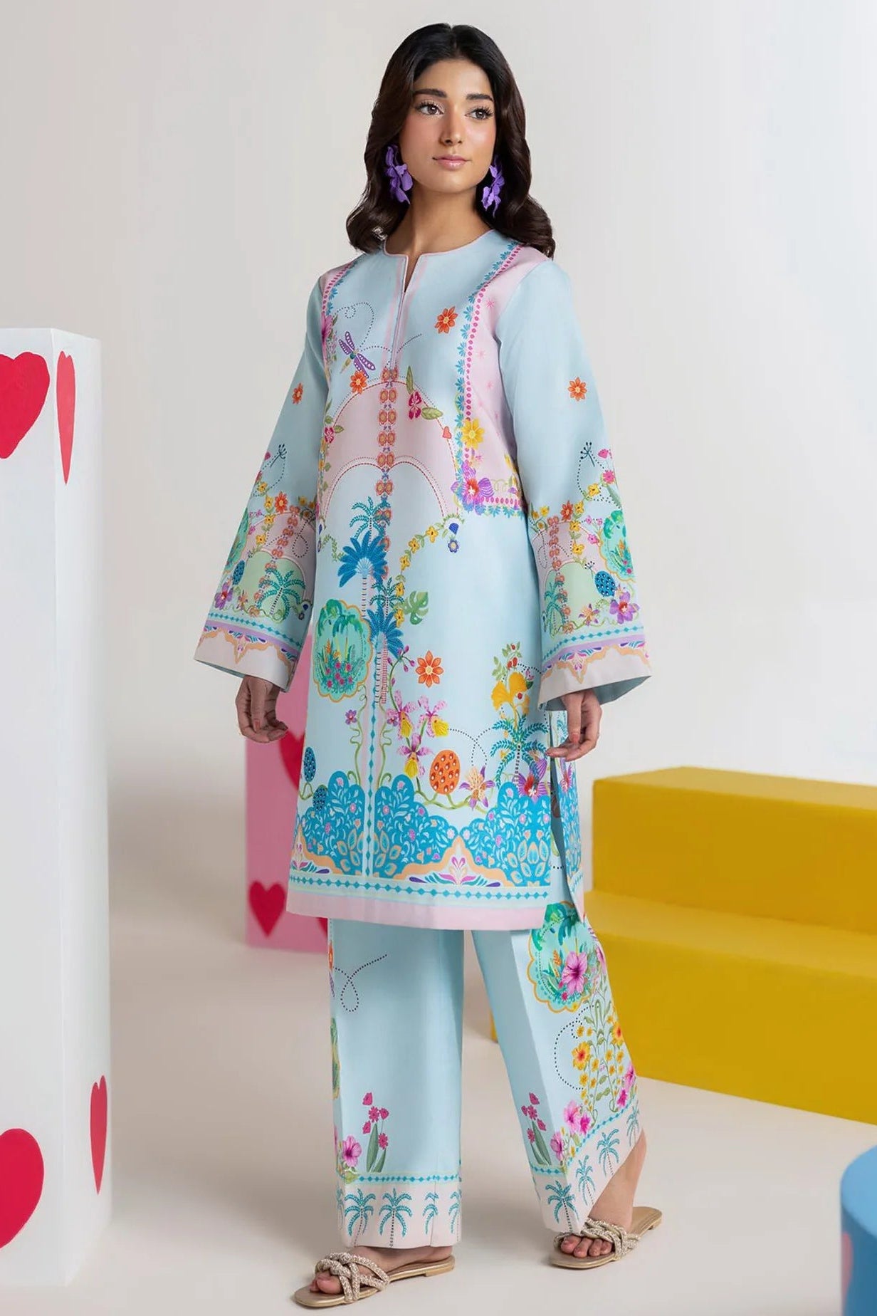 RajBari Amal Unstitched Printed Lawn ST 2pc