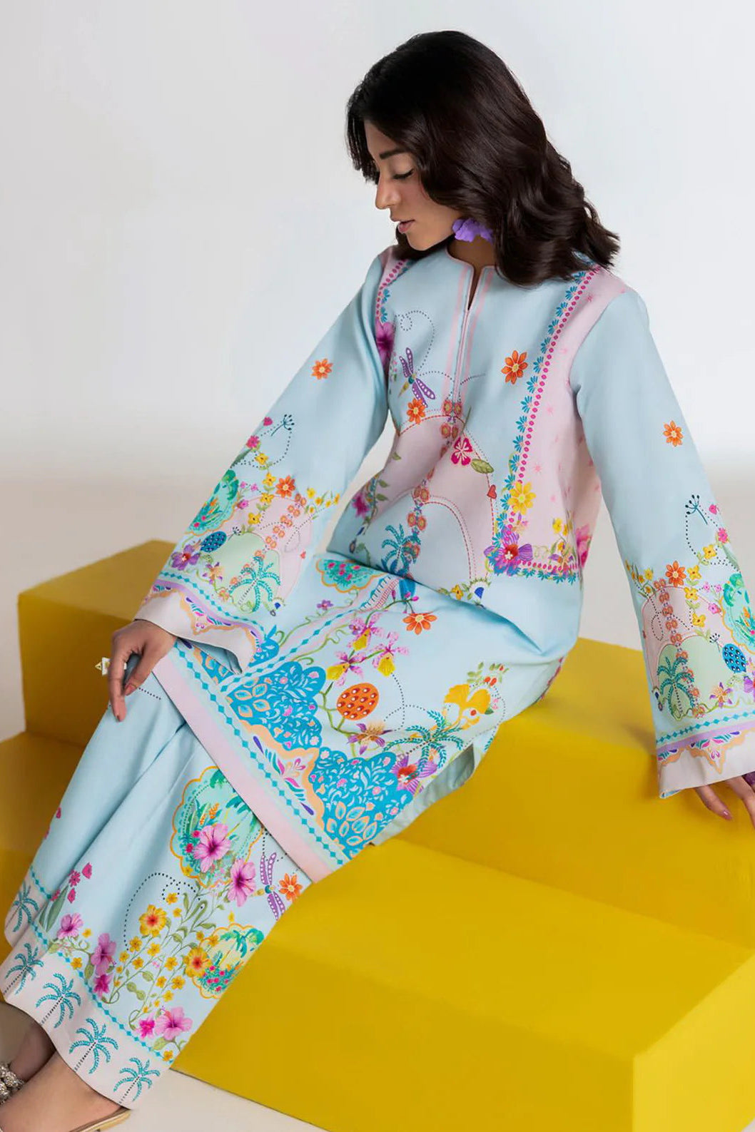 RajBari Amal Unstitched Printed Lawn ST 2pc