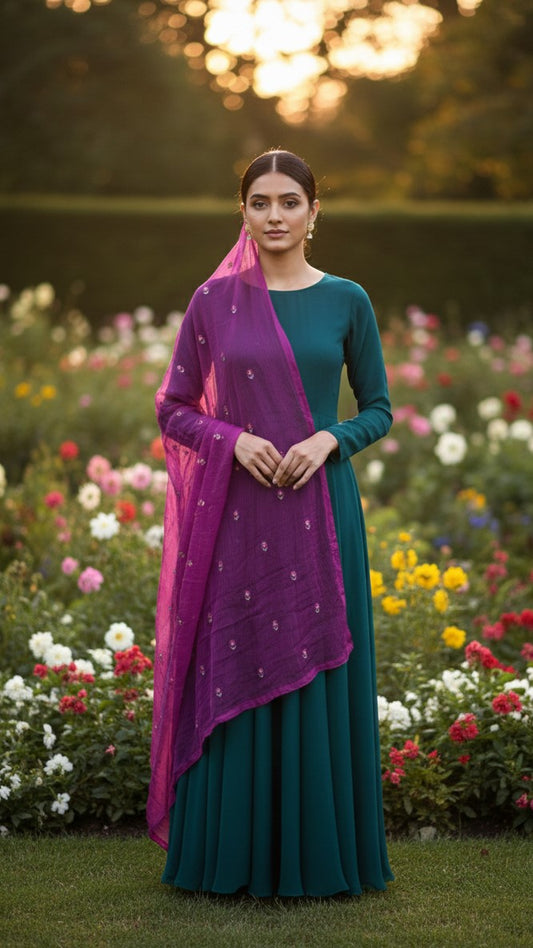 EMBROIDERED DUPATTA COLLECTION BY KAYSERIA By Branded Cut Pieces