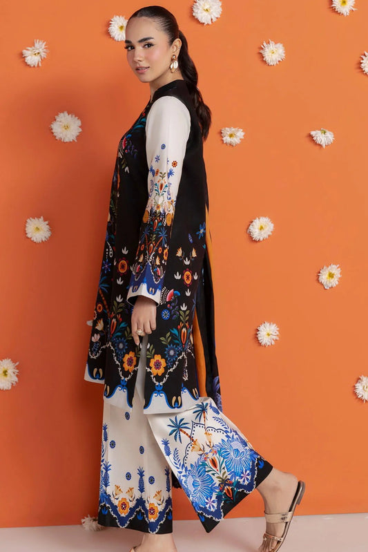 RajBari Amal Unstitched Printed Lawn 3pc