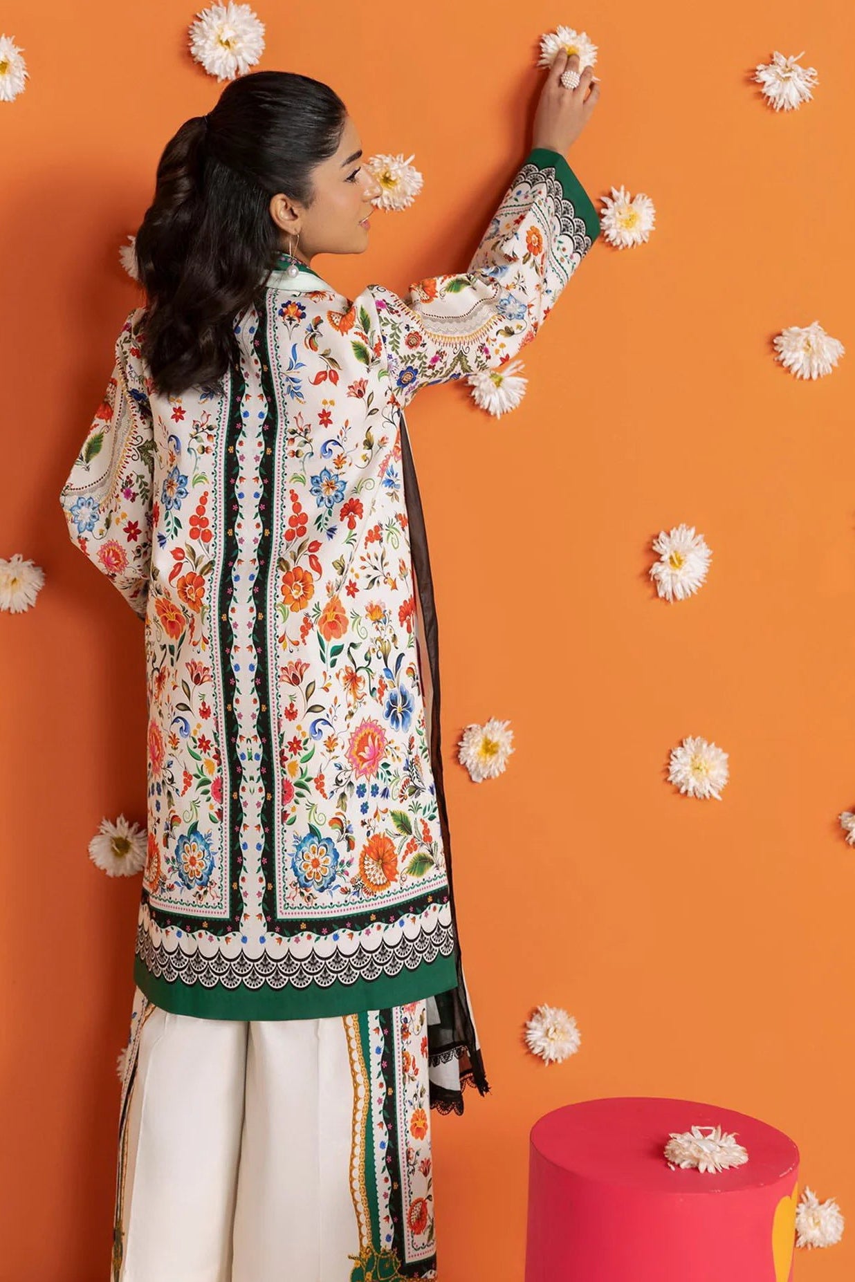 RajBari Amal Unstitched Printed Lawn 3pc