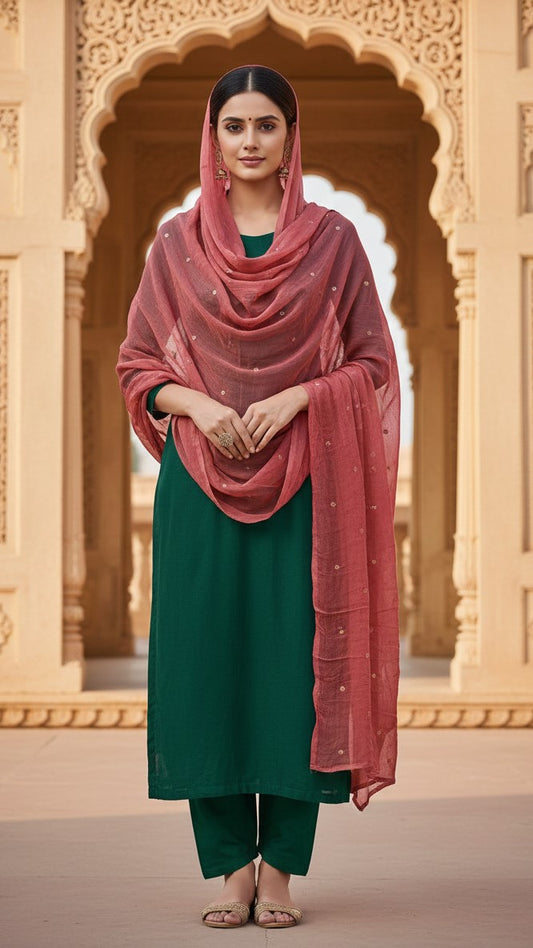 EMBROIDERED DUPATTA COLLECTION BY KAYSERIA By Branded Cut Pieces