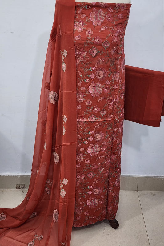 Bareeze Embroidered Lawn 3Pc