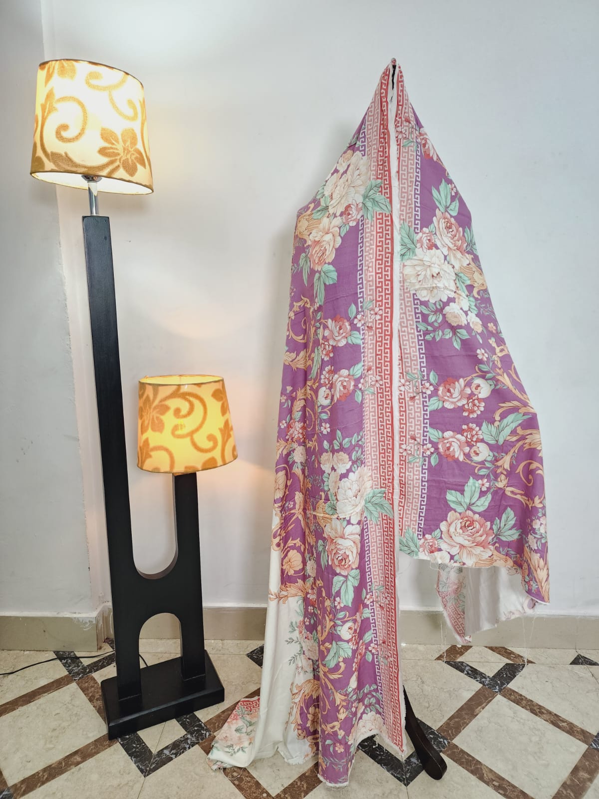 Mix Brand Printed Linen Dupatta