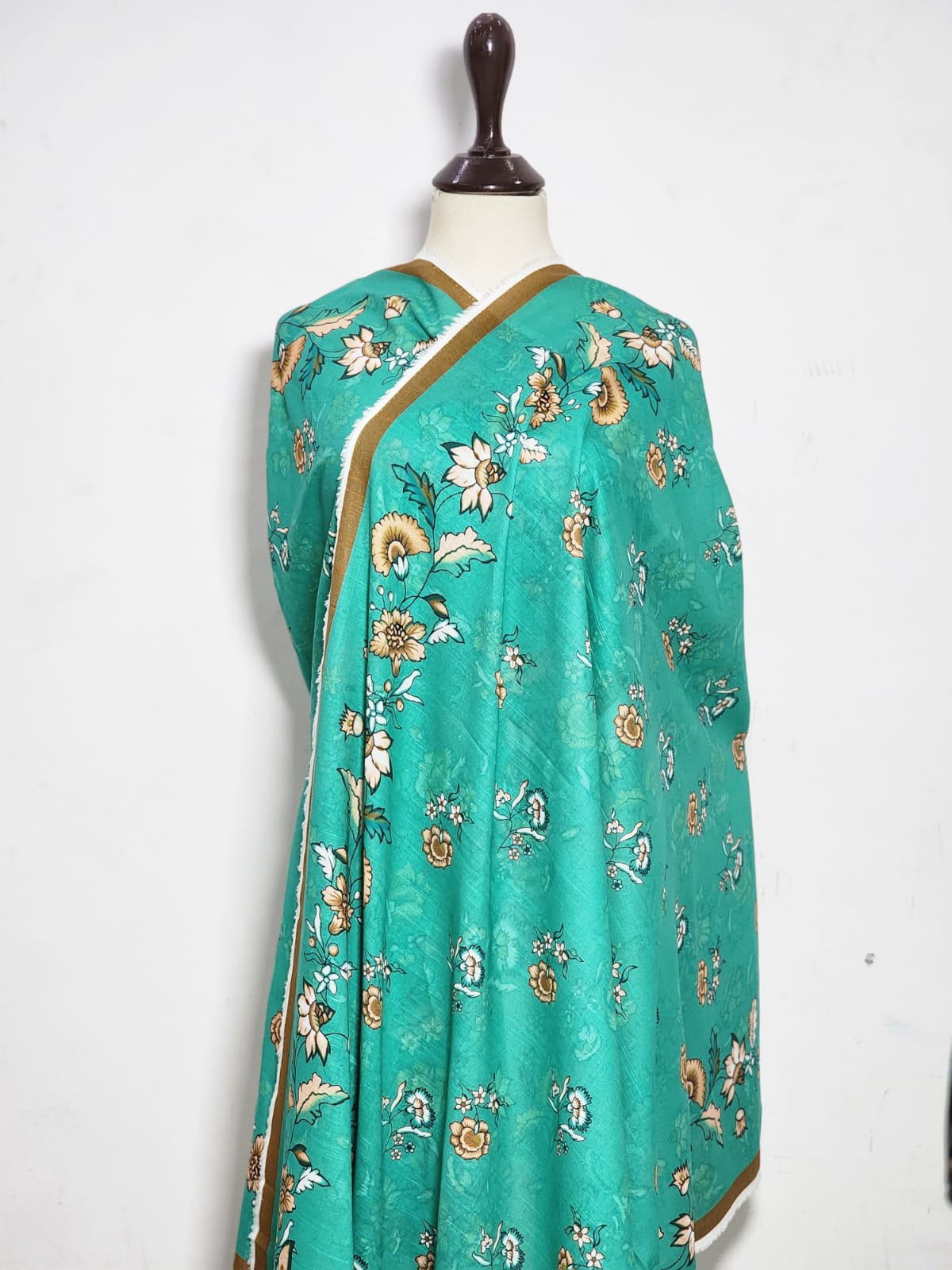 Mix Brand Printed Khaddar Dupatta