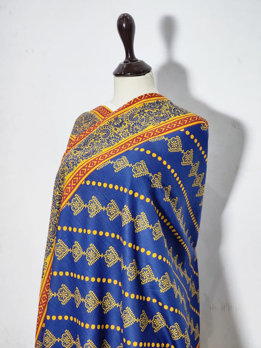 Mix Brand Printed Khaddar Dupatta