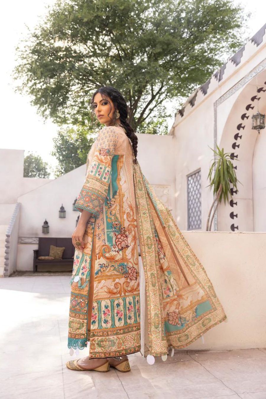 Digital Printed Embroidered Lawn Collection Vol-3 By Jacquard BrandedCutPieces