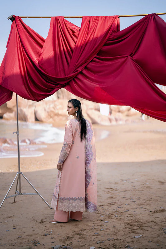 Florent Embroidered Luxury Lawn Unstitched 3pc