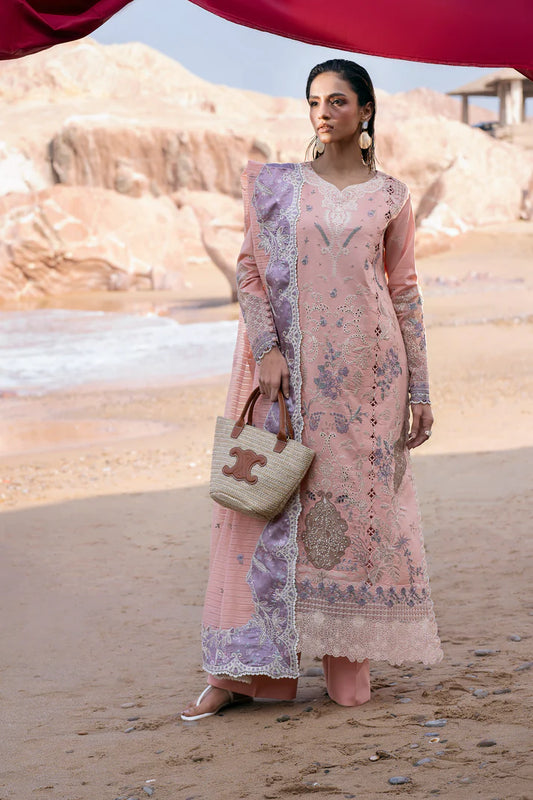 Florent Embroidered Luxury Lawn Unstitched 3pc