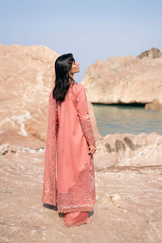 Florent Embroidered Luxury Lawn Unstitched 3pc