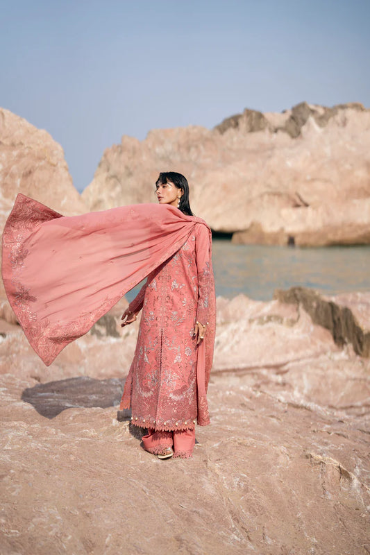 Florent Embroidered Luxury Lawn Unstitched 3pc