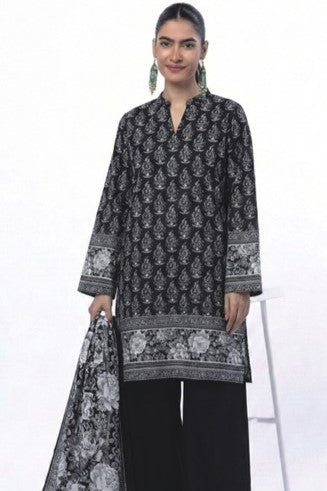 Khaadi Unstitched Printed Lawn 3pc