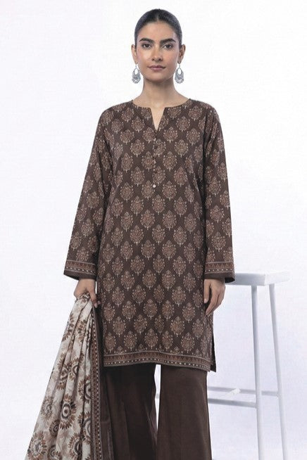 Khaadi Unstitched Printed Lawn 3pc