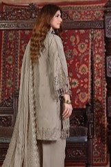 H&H Unstitched Embroidered Lawn 3pc