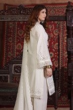 H&H Unstitched Embroidered Lawn 3pc