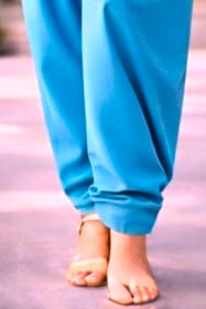 Sapphire Unstitched Linen Trouser