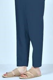 Sapphire Unstitched Linen Trouser