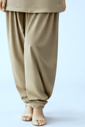 Sapphire Unstitched Linen Trouser