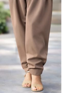 Sapphire Unstitched Linen Trouser