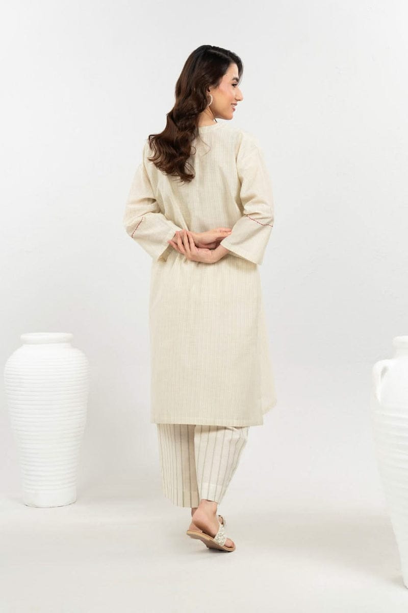 Al Karam Stitched Printed Lawn ST 2pc