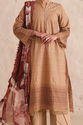 Johra Neysa Unstitched Embroidered Lawn 3pc