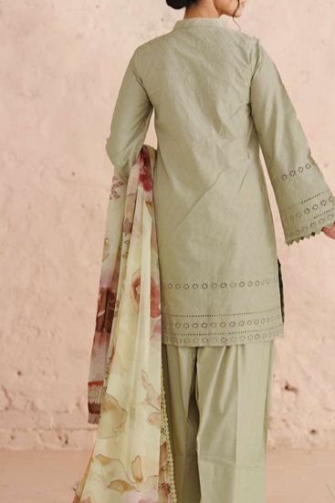 Johra Neysa Unstitched Embroidered Lawn 3pc