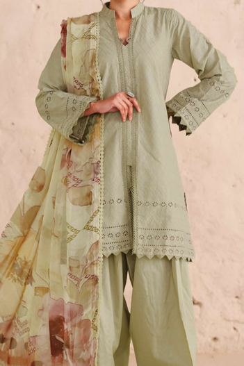 Johra Neysa Unstitched Embroidered Lawn 3pc