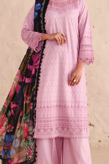 Johra Neysa Unstitched Embroidered Lawn 3pc