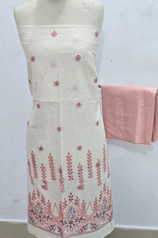 Designer Unstitched Embroidered ST Lawn 2pc