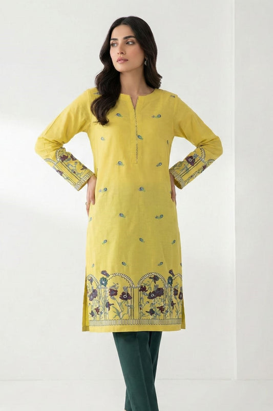 Designer Unstitched Embroidered ST Lawn 2pc