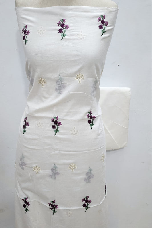 Designer Unstitched Embroidered ST Lawn 2pc