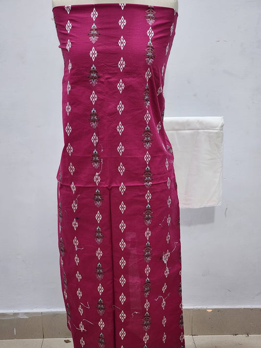 Designer Unstitched Embroidered ST Lawn 2pc