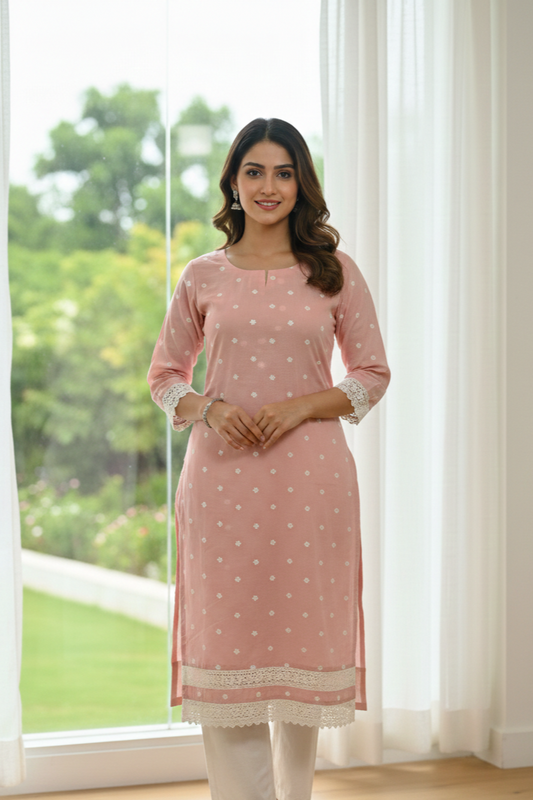 Designer Unstitched Embroidered ST Lawn 2pc