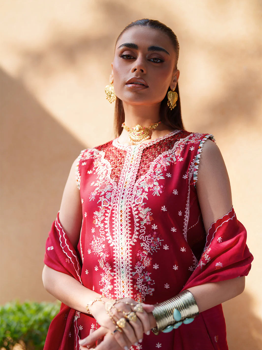 Binilyas Heritage Dore Embroidered Luxury Lawn 3pc