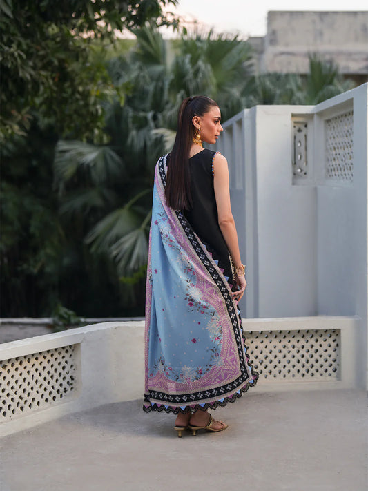 Binilyas Heritage Dore Embroidered Luxury Lawn 3pc