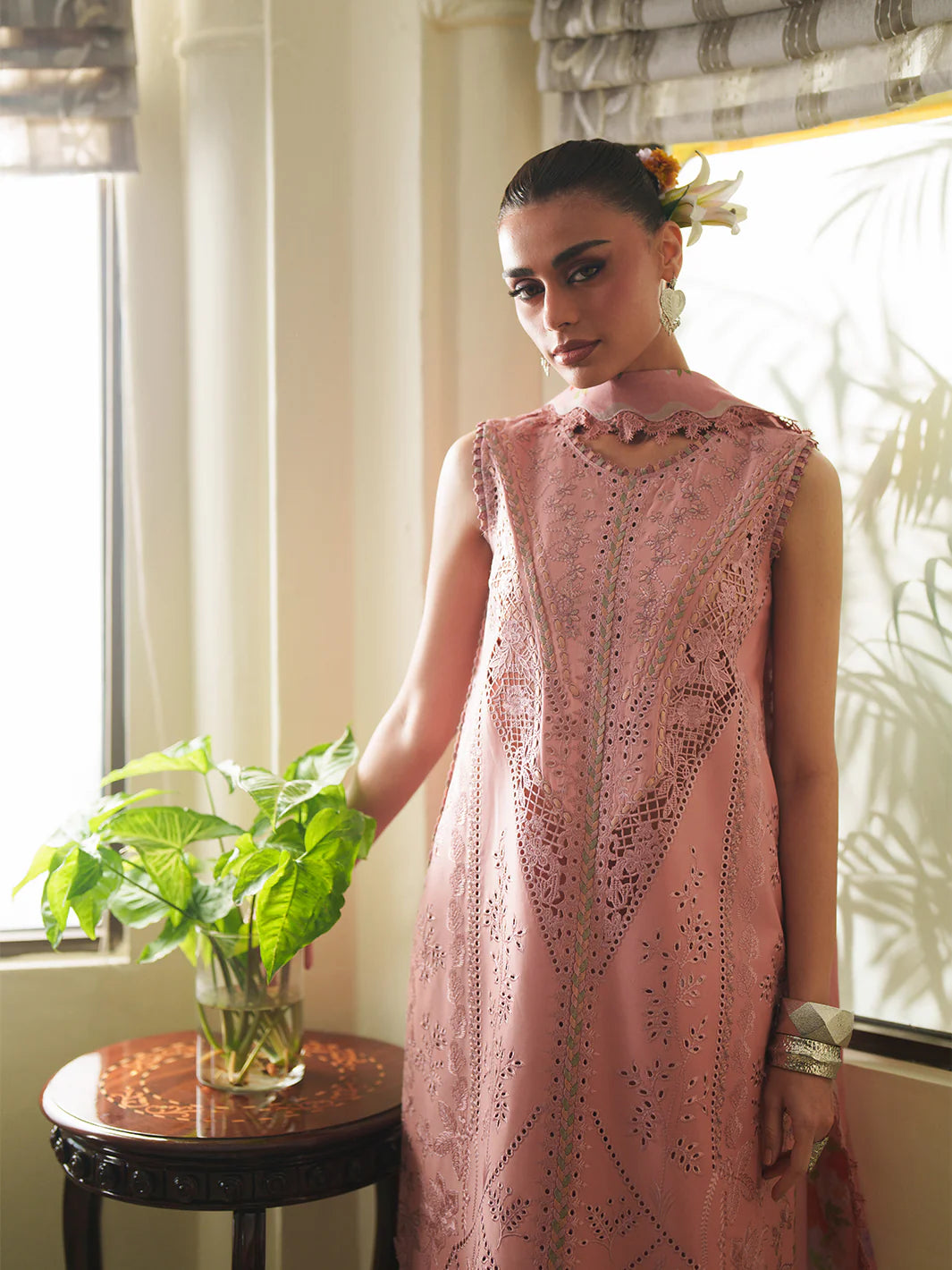 Binilyas Heritage Dore Embroidered Luxury Lawn 3pc