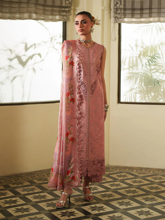 Binilyas Heritage Dore Embroidered Luxury Lawn 3pc