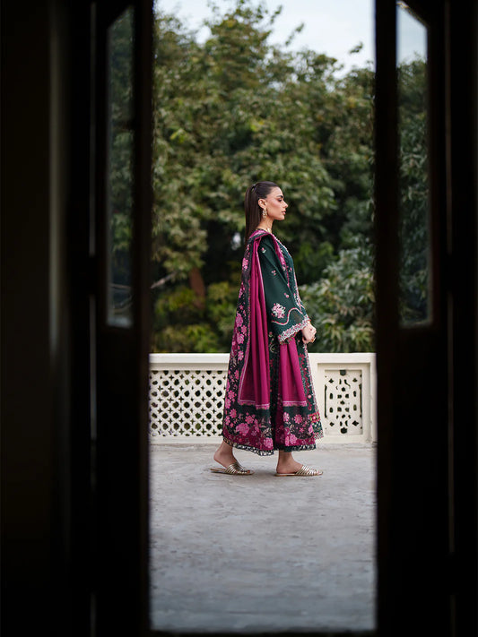 Binilyas Heritage Dore Embroidered Luxury Lawn 3pc