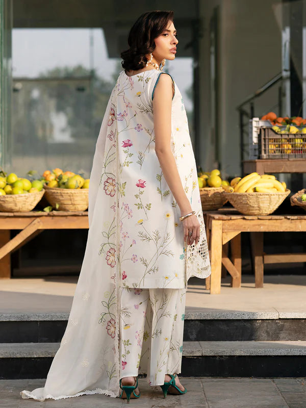 Mahnur Broadway Unstitched Luxury Lawn 3pc